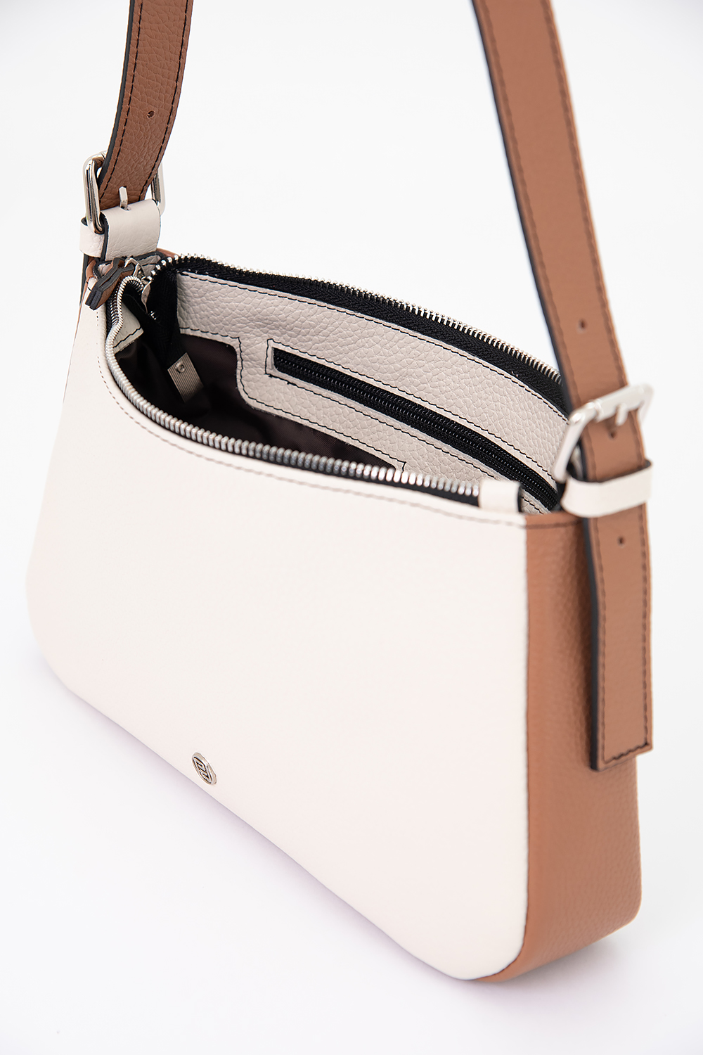 Ц-549/2.1 сумка женская PROTEGE ( Бежевый Кэмел Флотер)