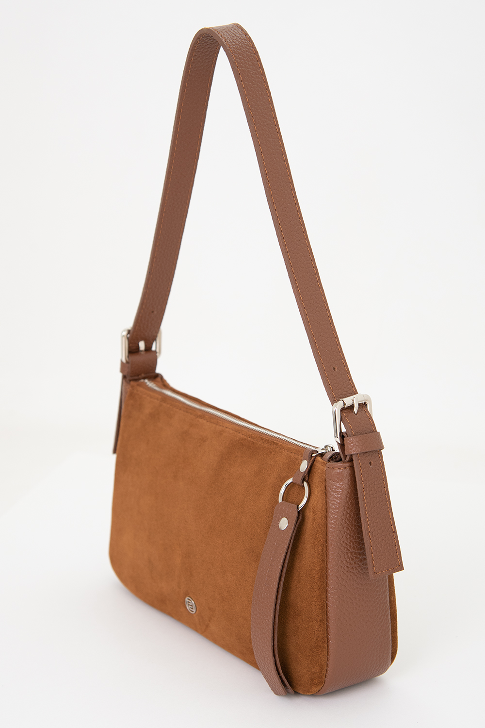 Ц-549.67 сумка женская PROTEGE ( Рыжый Замша Флотер)