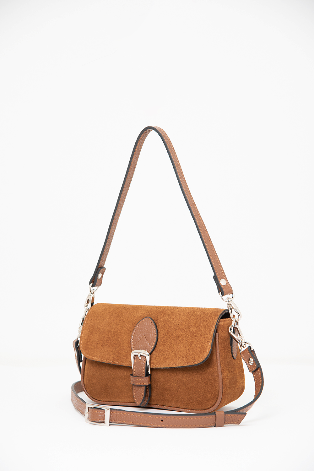 Ц-616.67 сумка женская PROTEGE ( Рыжый Замша Флотер)