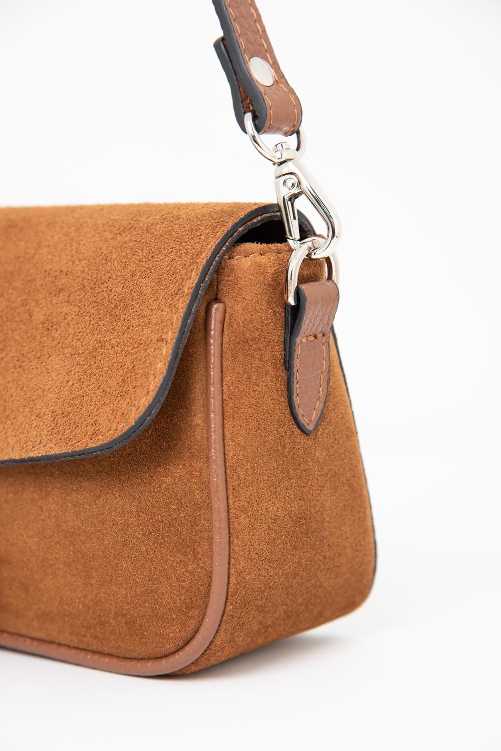 Ц-616.67 сумка женская PROTEGE ( Рыжый Замша Флотер)