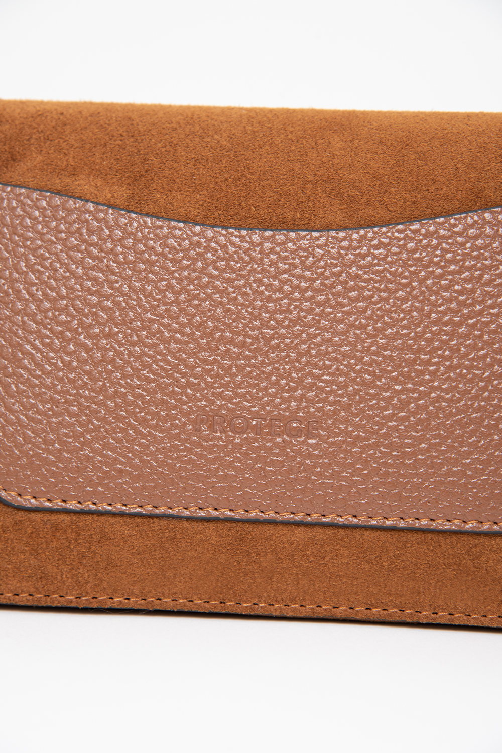 Ц-616.67 сумка женская PROTEGE ( Рыжый Замша Флотер)