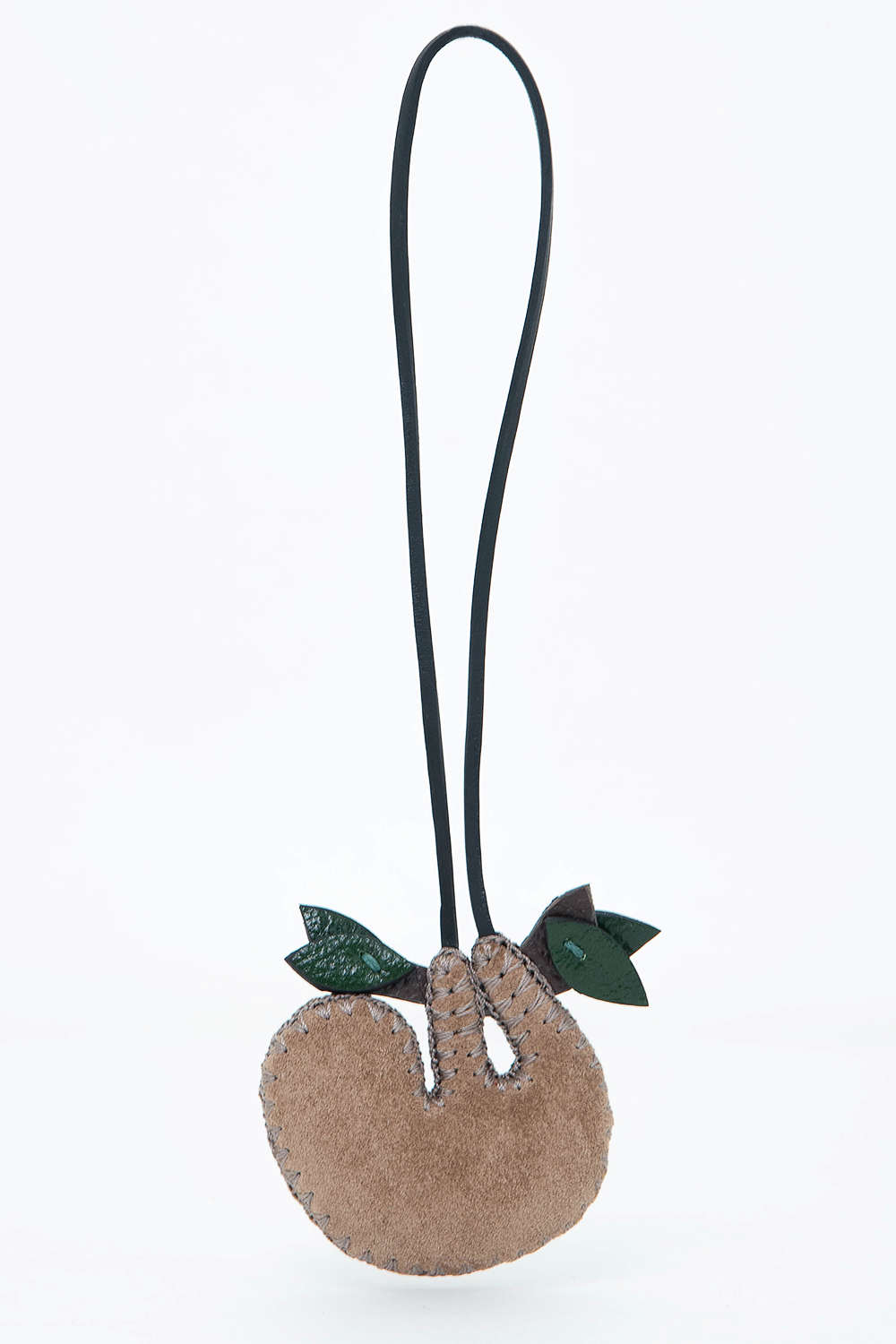 ДС-620.30 брелок кожаный PROTEGE ( Темный капучино (Тауп) Замша)