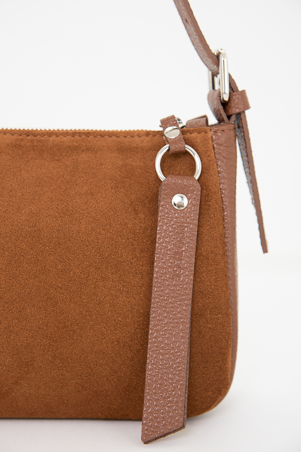 Ц-549.67 сумка женская PROTEGE ( Рыжый Замша Флотер)